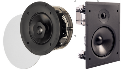 Custom in-ceiling in-wall speaker
